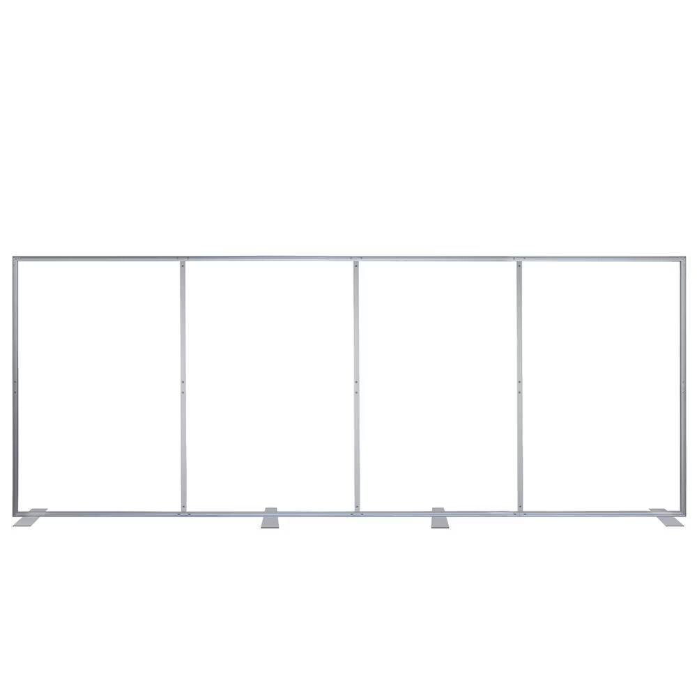 20ft. Aspen SEG Fabric Frame Backwall — Double Sided Graphic Package